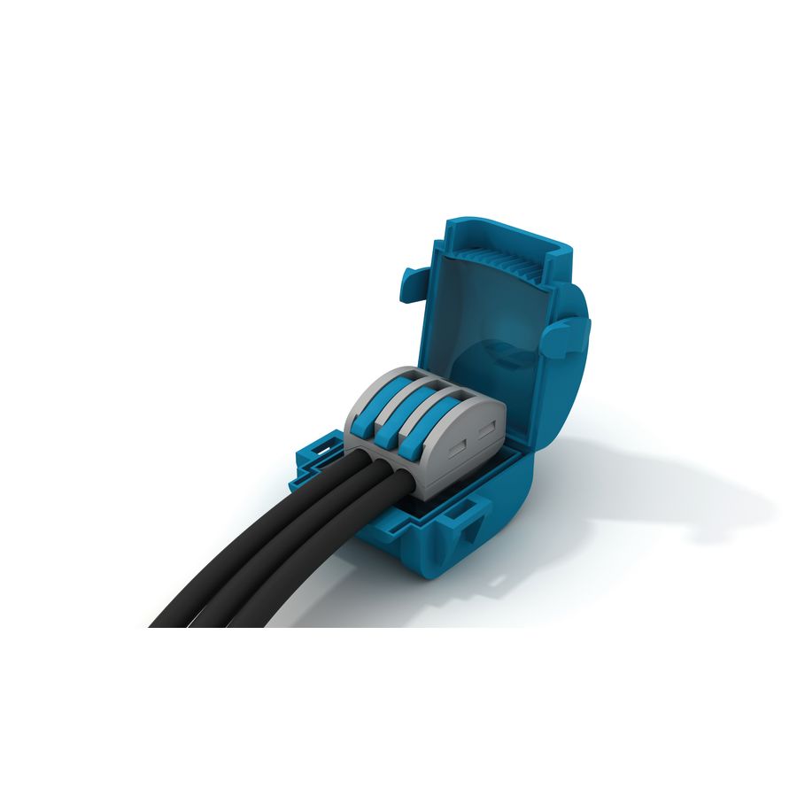 MINI BOITE DE JONCTION MJB113 2X/IPX8/32A/BORNE RAPIDE 2X3