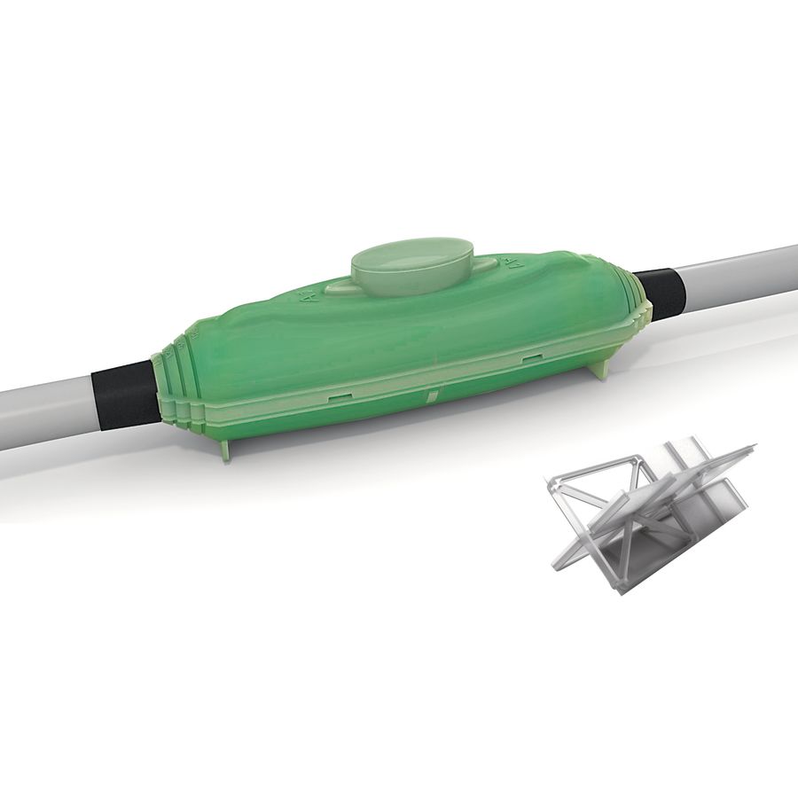 BTE DE JONCT RESINE PU,SEPARATCAP 1X 95-400 OU 4X 25-95MM2