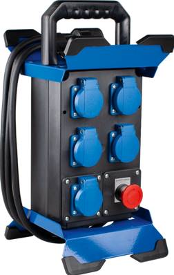 COFFRET 230V AVEC POIGNET ERGO2.5M H7RN-F 3G2.5 5 PRISES