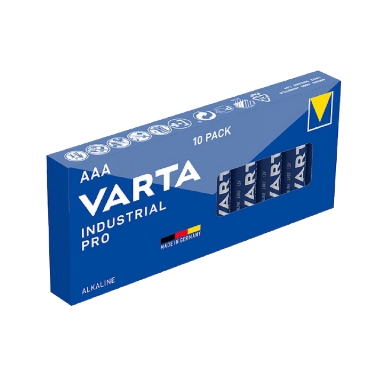PILE VARTA ALKALINE LR03 X10 BOX 10PCS