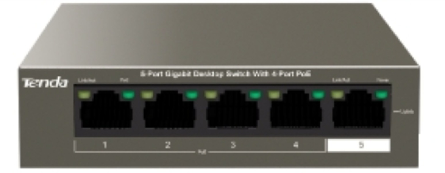 SWITCH 5PORTS POE TEG1105P