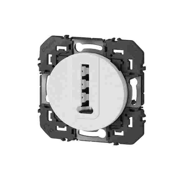 DOOXIE PRISE TELEPHONE T BLANC