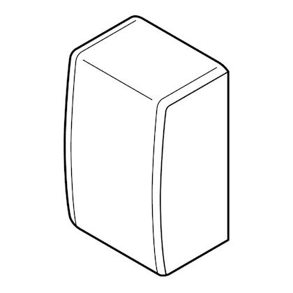 EMBOUT MOULURE 32X12