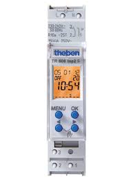 HORLOGE PROGRAMMABLE DIGITALE 1 CANAL TR608 TOP 2 S